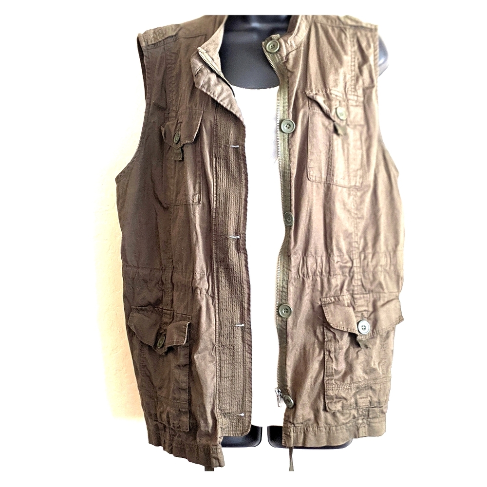 Lightweight Sleeveless Military Jacket Vest